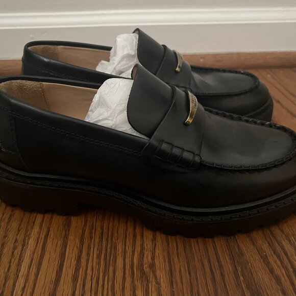 Isabel Marant Frezza Chunky Loafers Black Size 40 New in Box - Picture 7 of 8